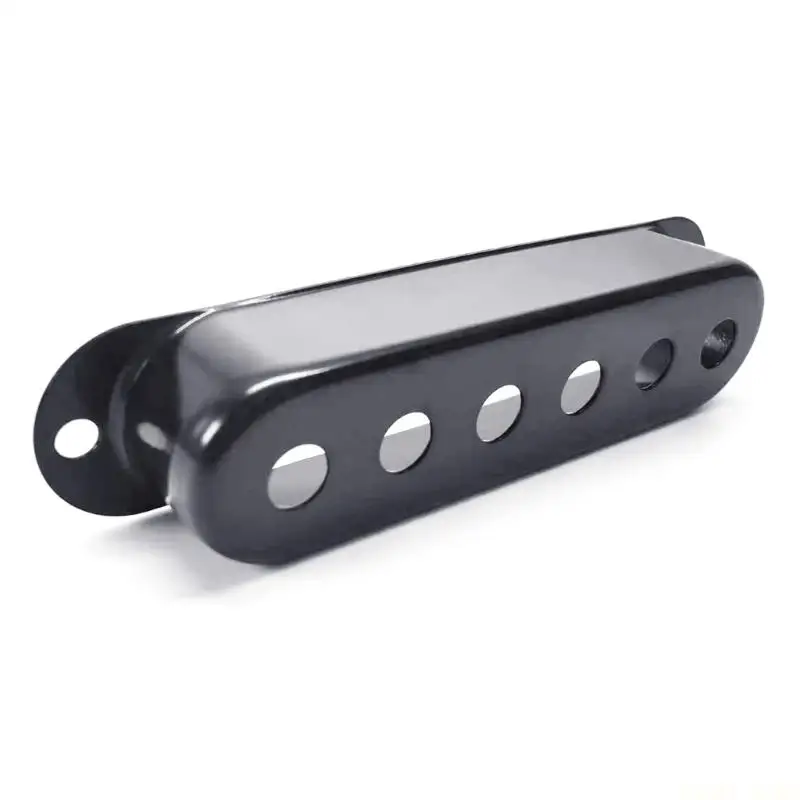 U2JB Metal Neck Pickup Cover Electric Guitar Pickup Lid Neck Pickup Shell Professional Guitar Pickup Metal Texture for Guitar