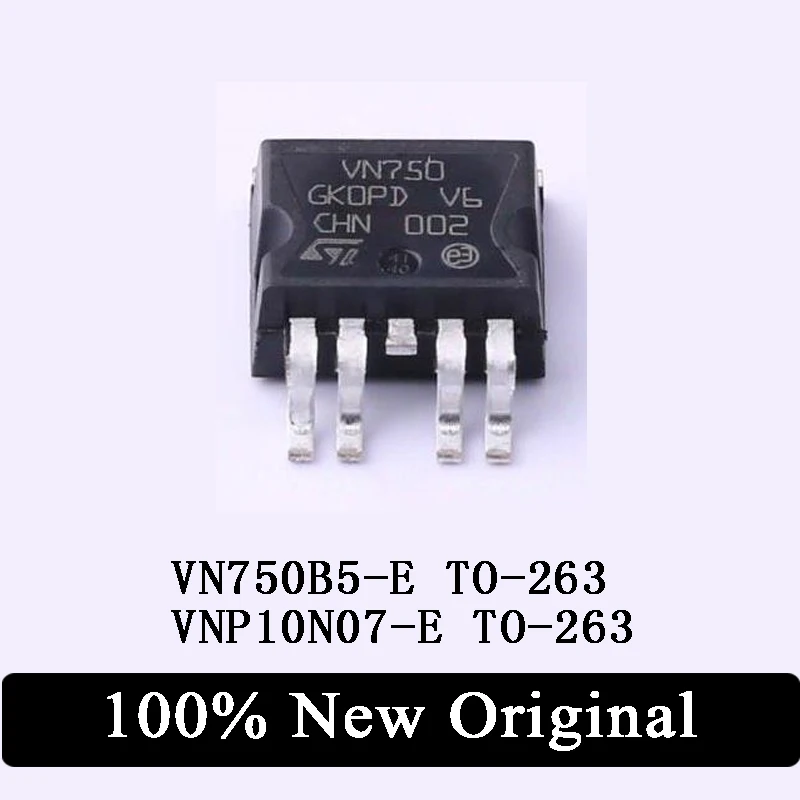 10PCS VN750B5-E VN750B5 VNP10N07-E TO-263 Semiconductor Power Switch IC Power Distribution IC Chip for PCB arduino Free Shipping