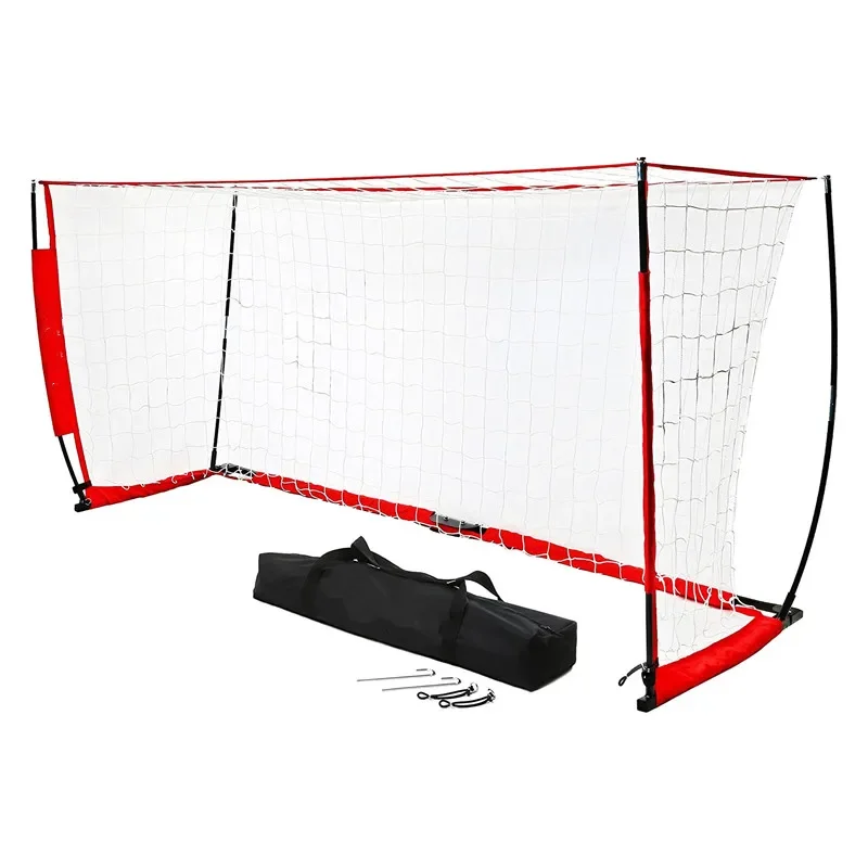 Adjustable large size football training equipment Fiberglass children's football goal