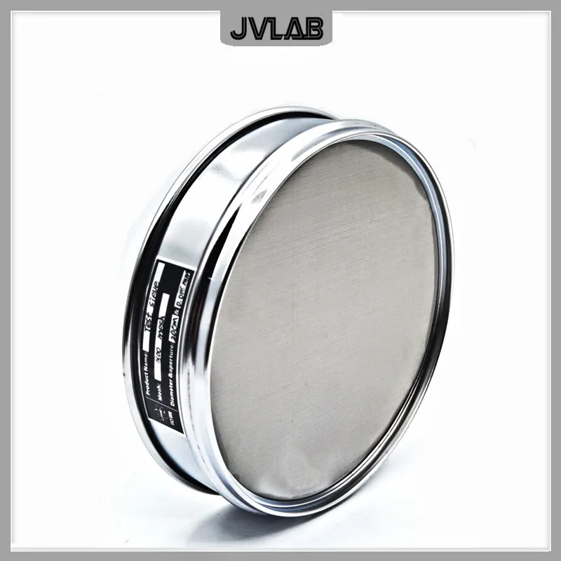 Analysis Sieve Sampling Inspection Standard Lab Test Sieve 304 SUS Filter Mesh Chroming Frame Diameter 20cm 900 Mesh / 0.01mm