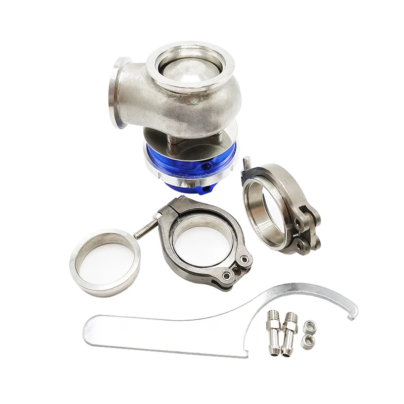 Universal Aluminum Adjustable Pressure Wastegate 40mm External Wastegate with Clamp