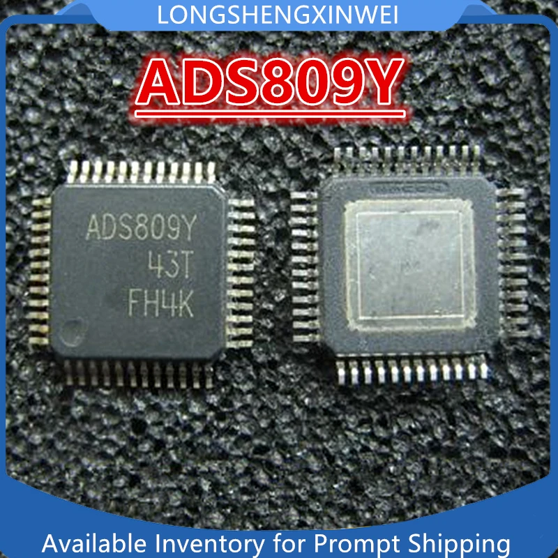 1PCS ADS809Y Packaged HTQFP-48 Data Acquisition/ADC New