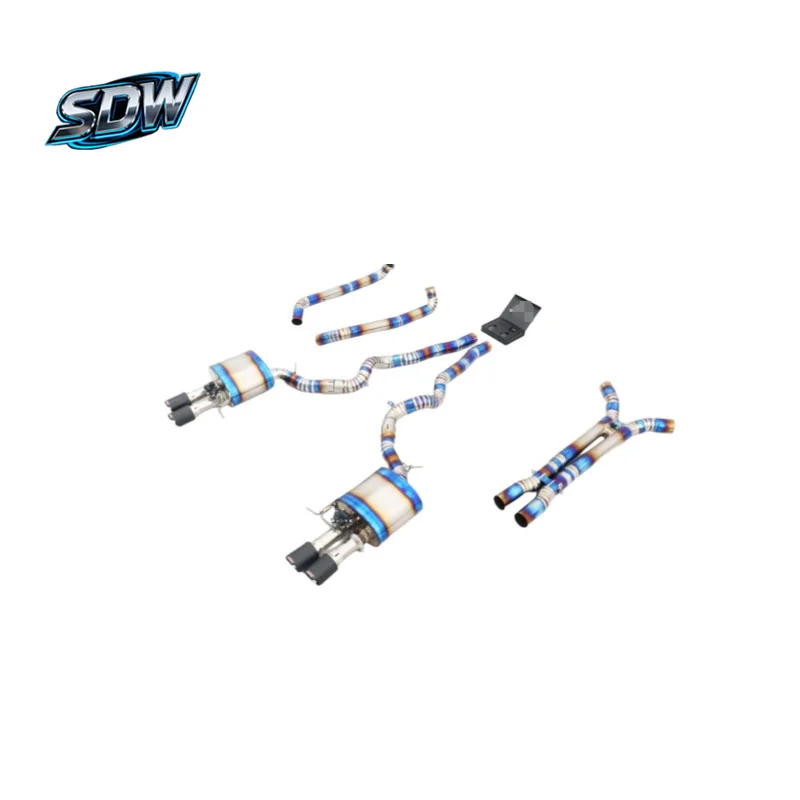 Aggressive Sound Stainless Steel Catback Exhaust for  M3/M4/M5/M6/M8/X5M/F95/F96 Mirror Polished Exhaust System Upgrade