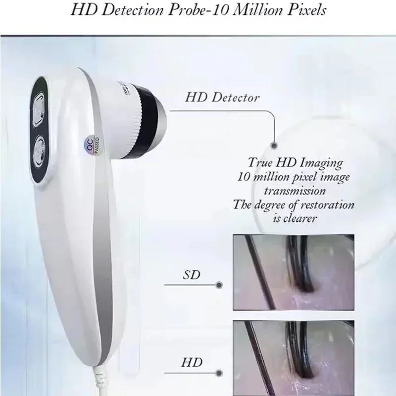15-inch HD Professional Hair Follicle Detector Digital Skin Analyzer Microscope Tool Tester