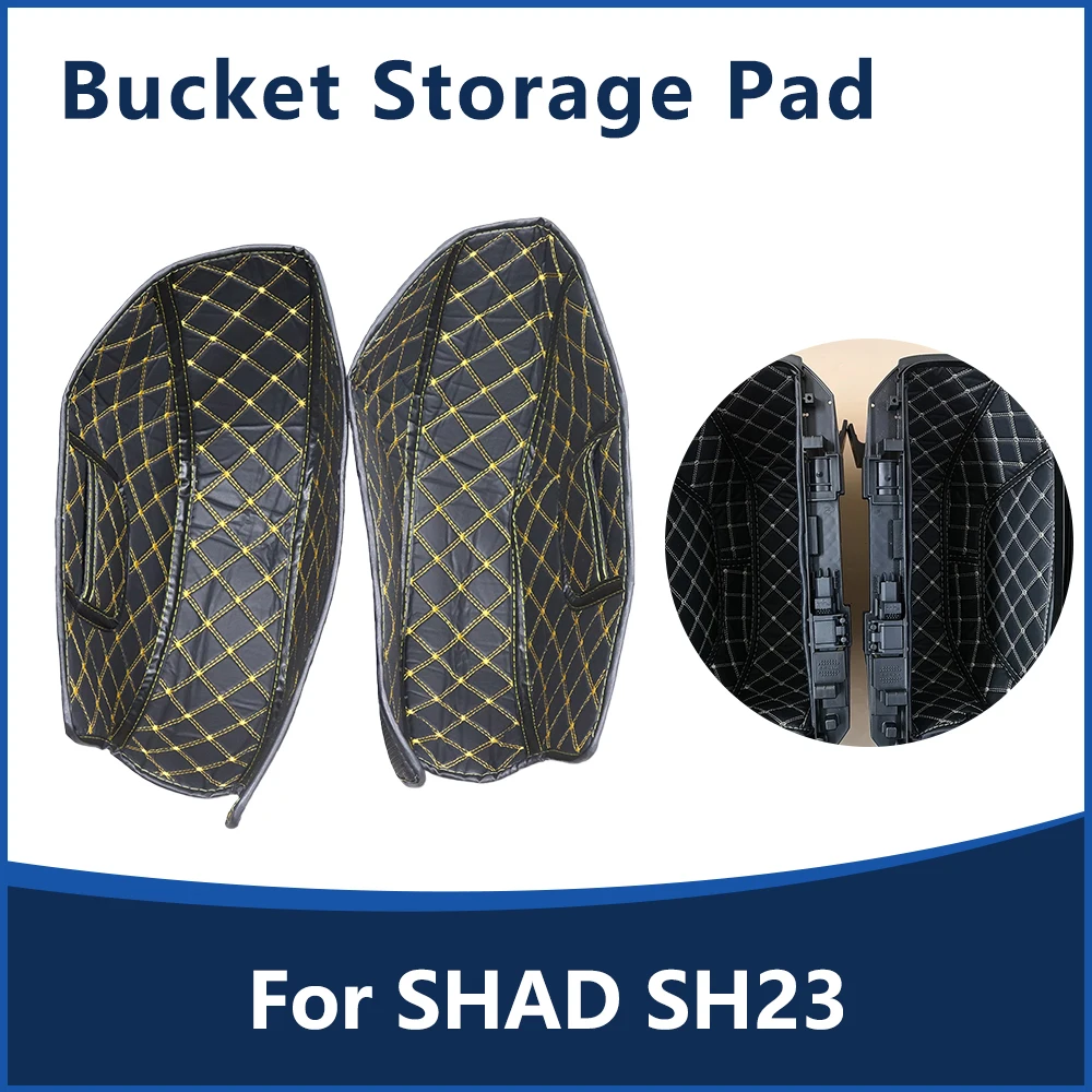 

For SHAD SH23 SH 23 Motorcycle Trunk Inner Cushion Seat Bucket Storage Luggage Box Liner Pad Rear Tail Seat Case Bag Lining Pad