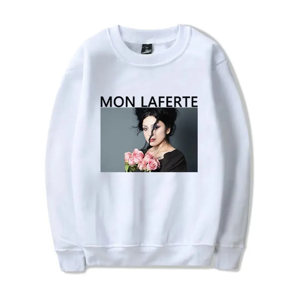 Mon Laferte Crewneck Autopoietica Tour 2024 Sweatshirt Hip hop Clothes Men Women Pullover Casual Long Sleeve Unique Tops