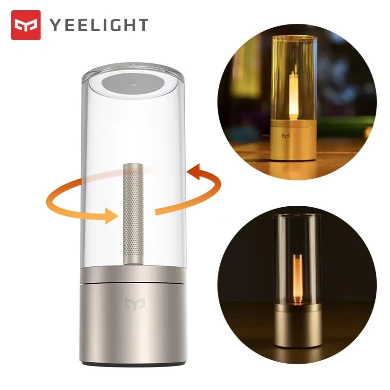 Yeelight Wireless Night Light Stepless Dimming Lamp Portable Table Bedside Lamps Rechargeable Outdoor Camping Atmosphere Light