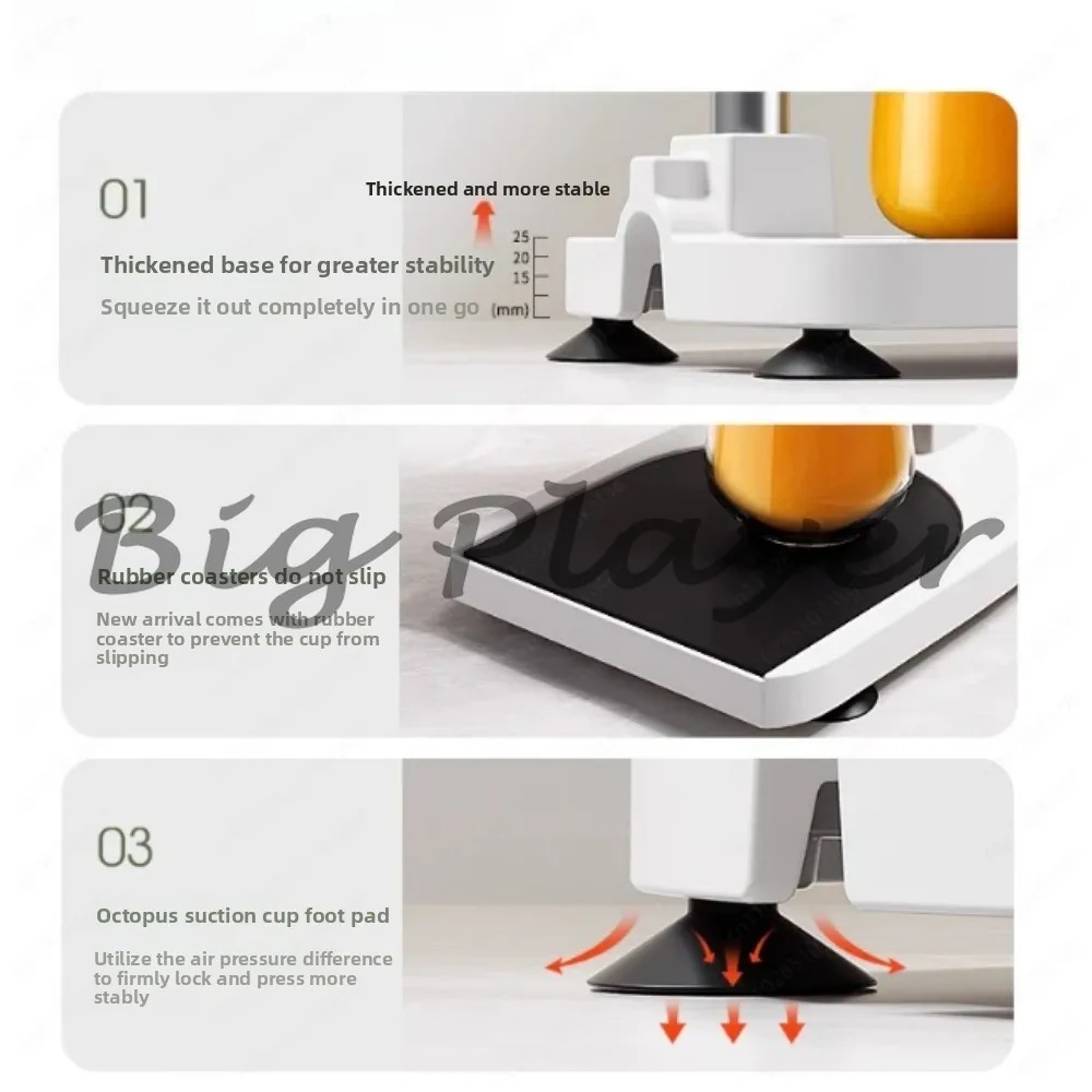 Cast Iron Manual Citrus Juicer - Extra Large Commercial Grade Hand Press Heavy Duty Countertop Squeezer