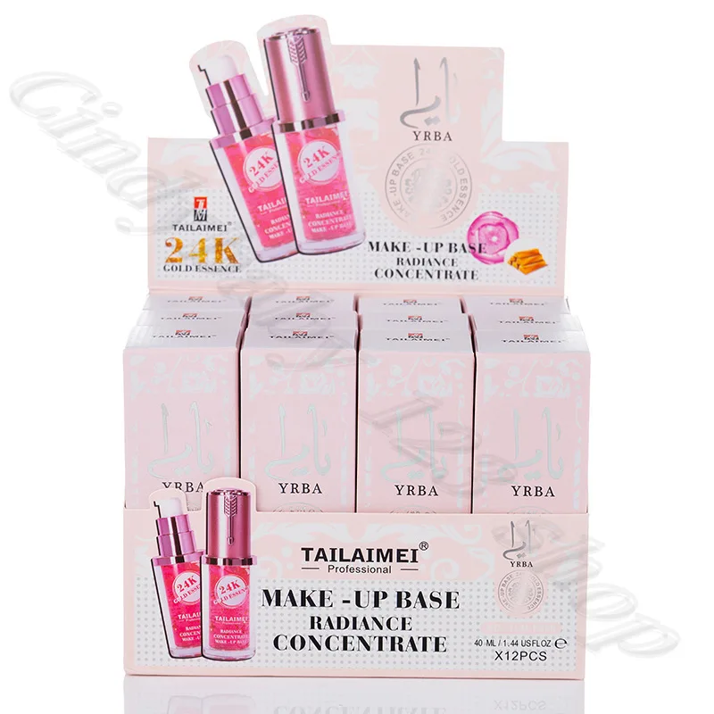 เอสเซนส์ทองคำ 24k ผสมไฮยาลูรอนนิค แอซิด ไนอะซินาไมด์ ช่วยเติมความชุ่มชื้น ลดเลือนริ้วรอย ขนาด 40 มล.