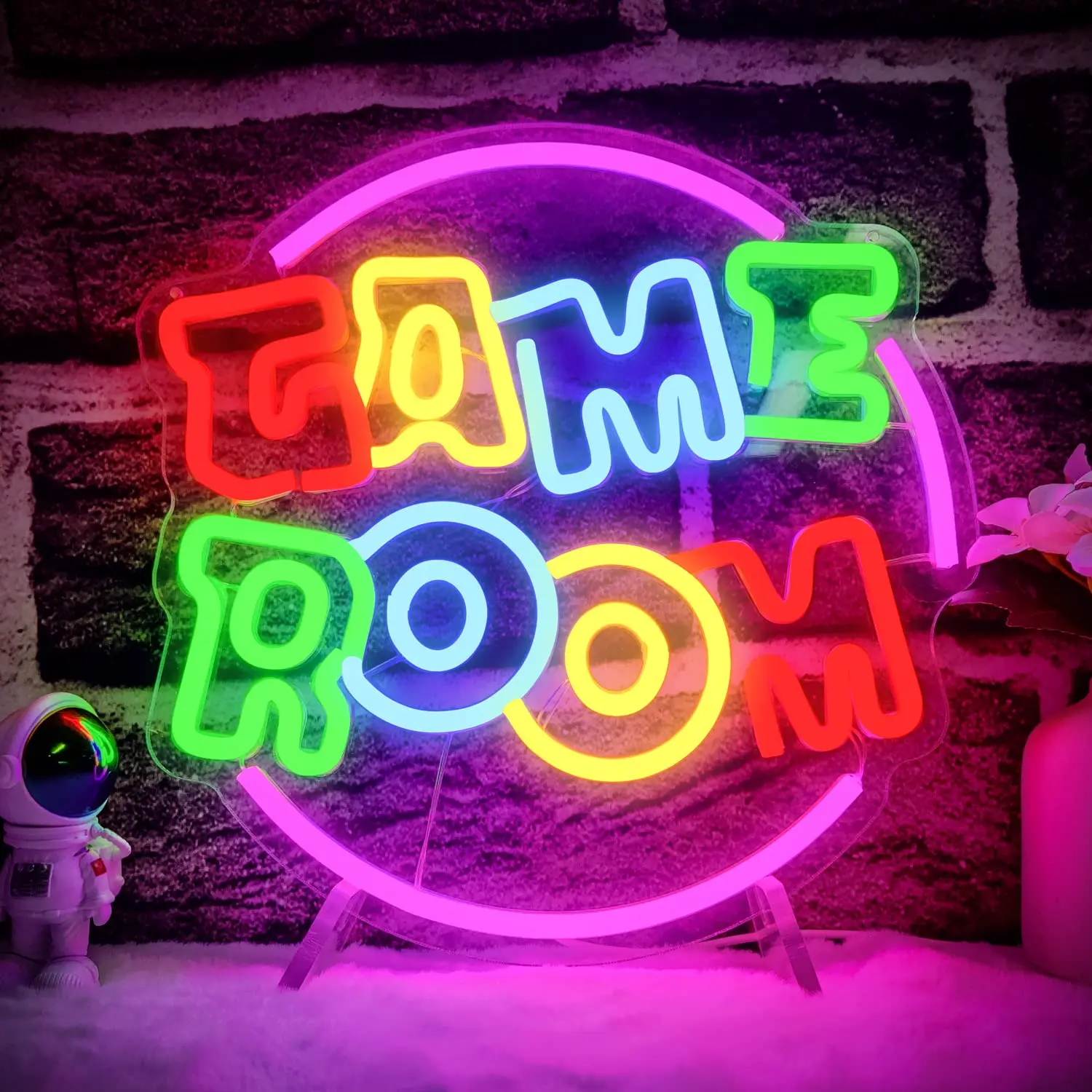 Game Room Neon Signs Led Neon Lights for Bedroom Wall Gaming Decor Room Decor Boys Teen Kids Gifts Party Decorations