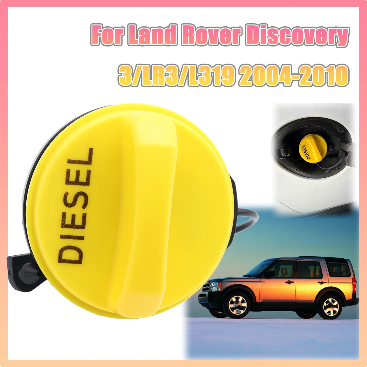 

LR053666 Diesel Fuel Tank Filler Cap Accessories Car Repair Kit For Land Rover Discovery 3 LR3 L319 2004 2005 2006 2007-2010