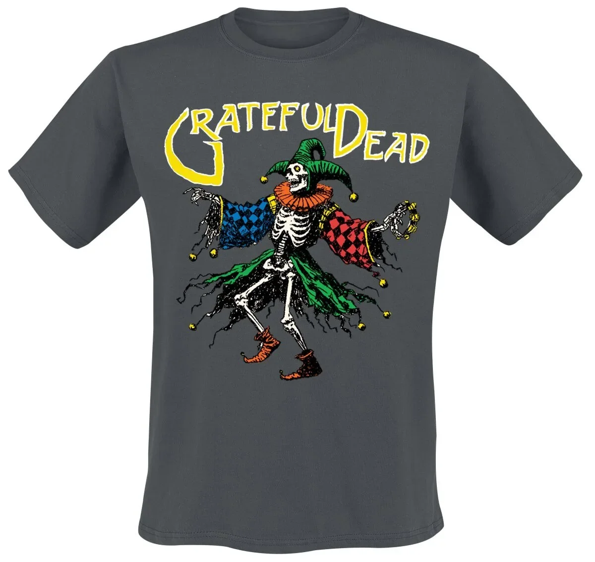 Grateful Dead Dancing Bear 60th Anniversary Gedenk-T-Shirt, Retro Bear Rose Print Rock T-Shirt, Rock-Fan-Merchandise – Detail 8
