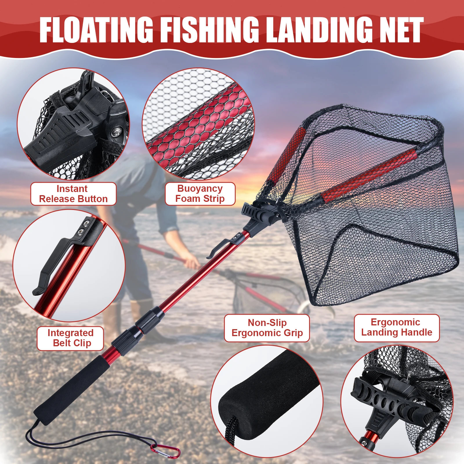 g loomis e6x steelhead spinning rods G. steelhead fisheries in North Carry Box Options::15912 8/10/12/16pcs Pre-Cut Shrimp Body Brand_Huni Badger