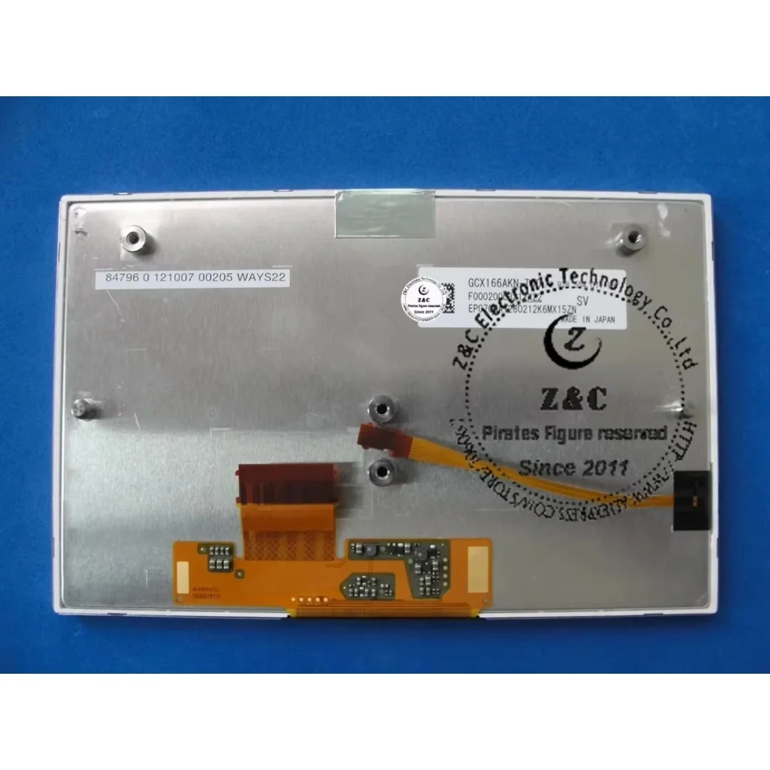 

GCX166AKN-T04 GCX166AKN-T03 ES070A EP070GA Совершенно новый оригинальный 7-дюймовый ЖК-дисплей для автомобильной GPS-навигационной системы