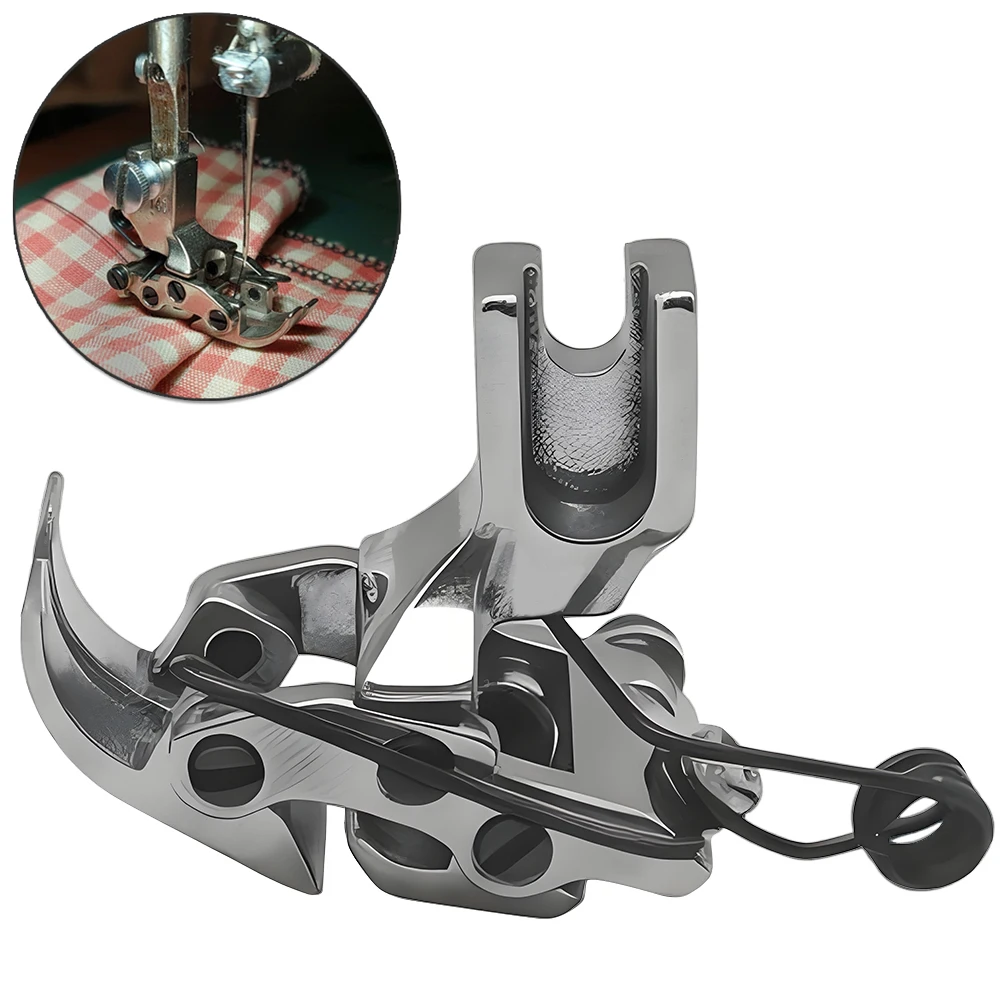 قدم مكبس تفاعلية أمامية وخلفية لماكينة الخياطة ، مفصلية ، قماش سميك للغاية ، إكسسوارات ماكينة الخياطة الصناعية ، KT141