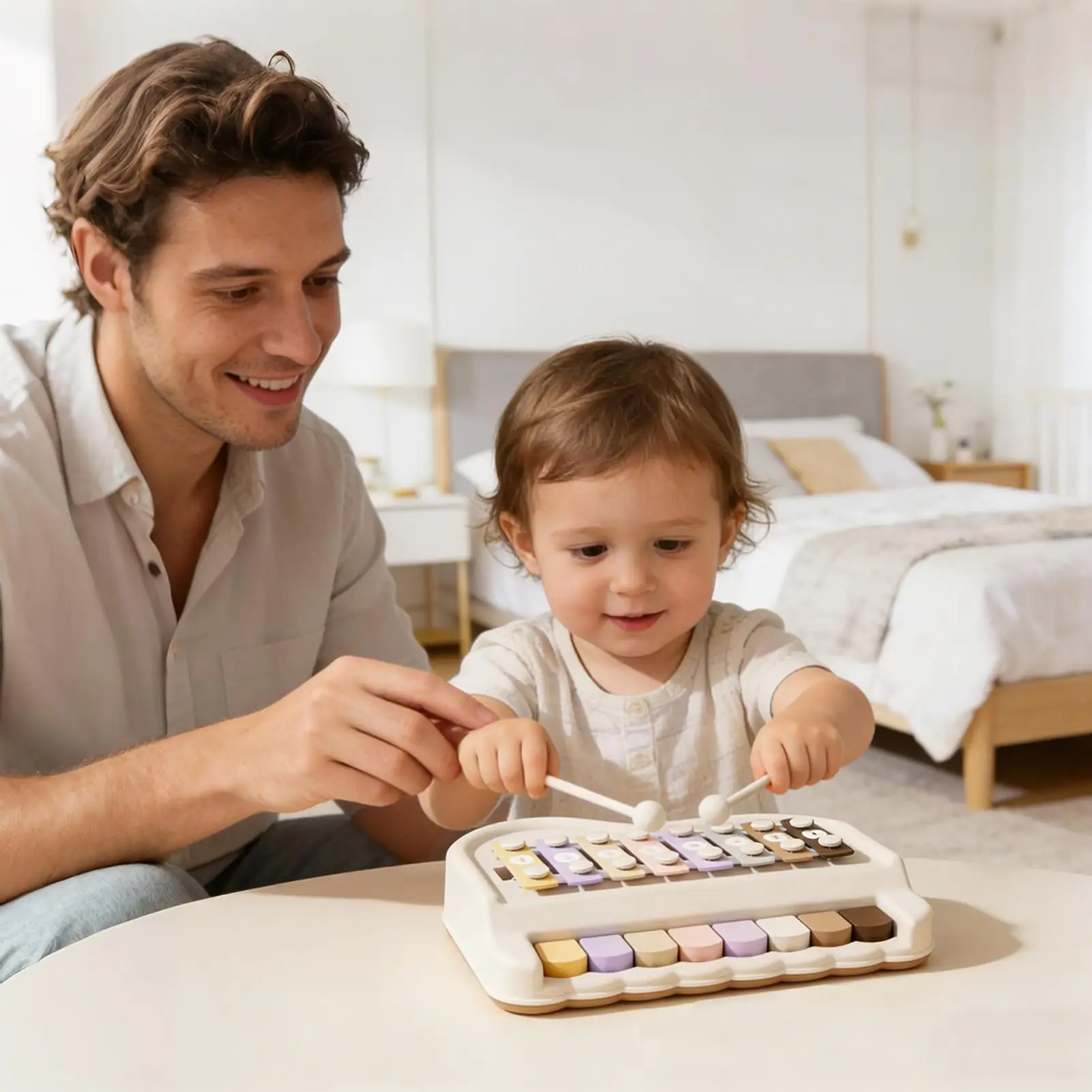 Piano Xylophone For Kids Portable Musical Instrument Keyboard Early Learning Keyboard Toy For Boy Girl Party Holiday School