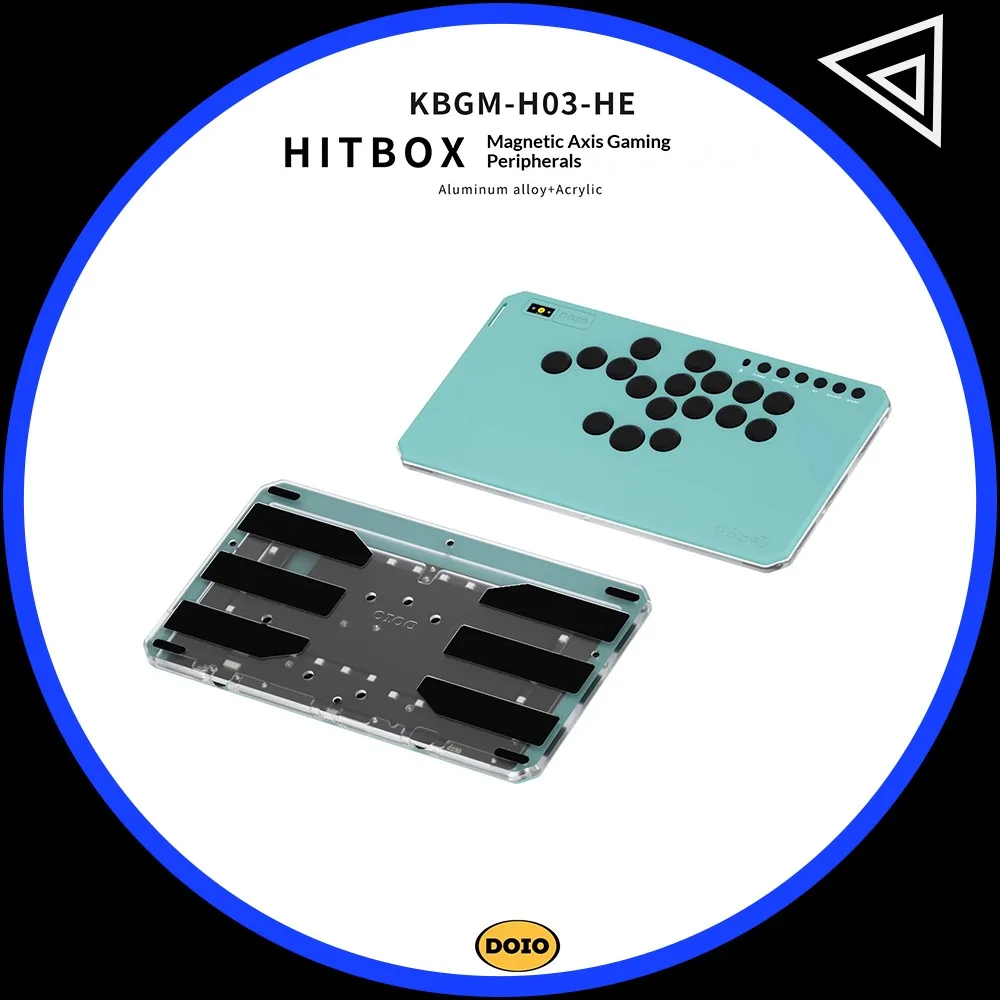 

DOIO HITBOX Gaming Keyboard Magnetic axis adjustable 0.05MM Fast Trigger Wired Keyboard 1000Hz Rate Of Return For Pc Accessories