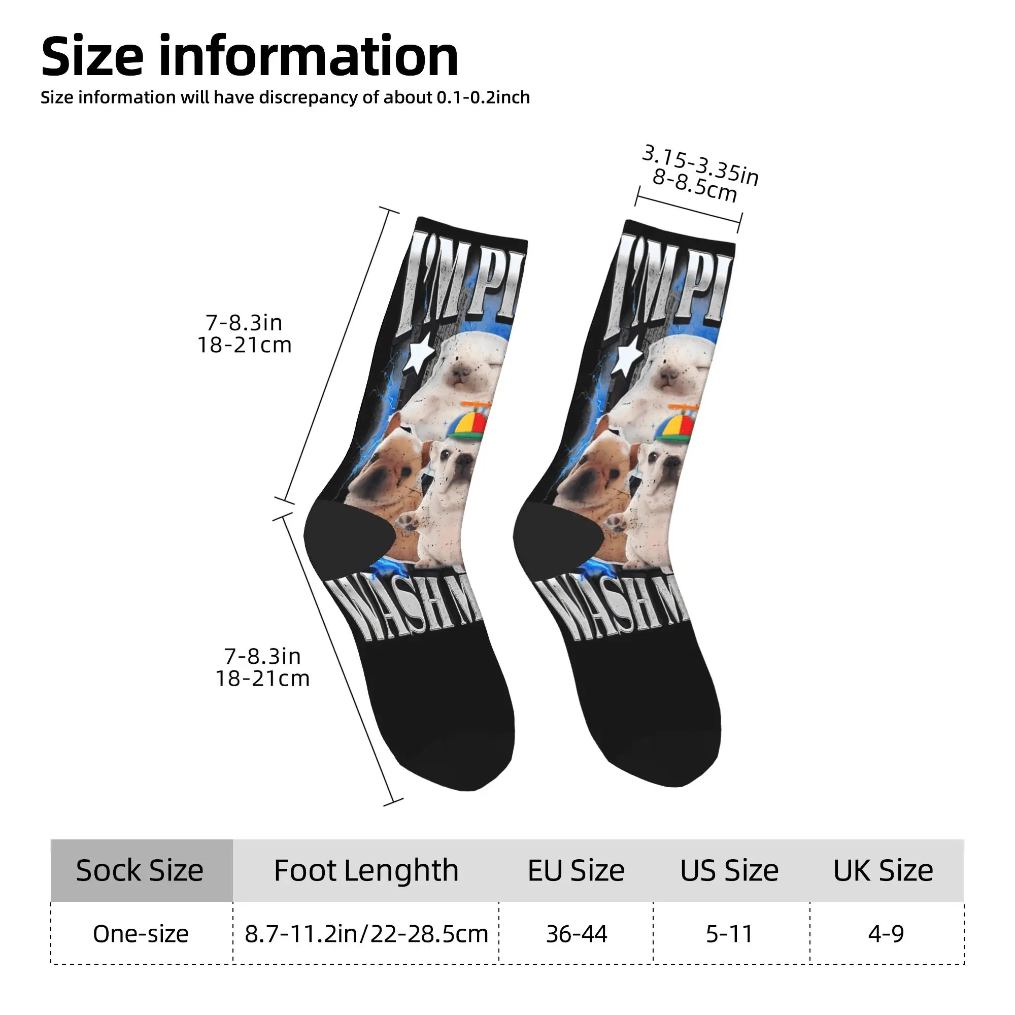 أنا Pibble الكلب جرو غسل بلدي البطن الجوارب الخريف جوارب الرجال عادية لينة تنفس الجوارب تصميم في الهواء الطلق عدم الانزلاق الجوارب #5