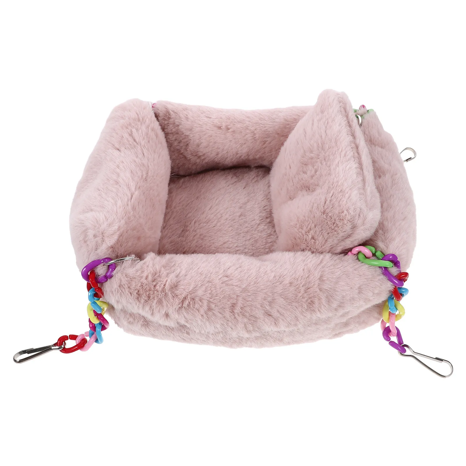 Chinchilla Hammock Cotton Comfortable Hanging Small Pet Bed Double Layer Guinea Pig Hamster Cage Accessory Warm Rest Play