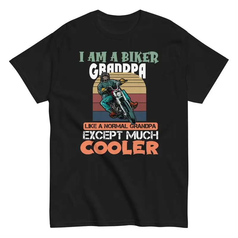 Байкерская футболка дедушки в подарок, как нормальная, кроме всего кулера