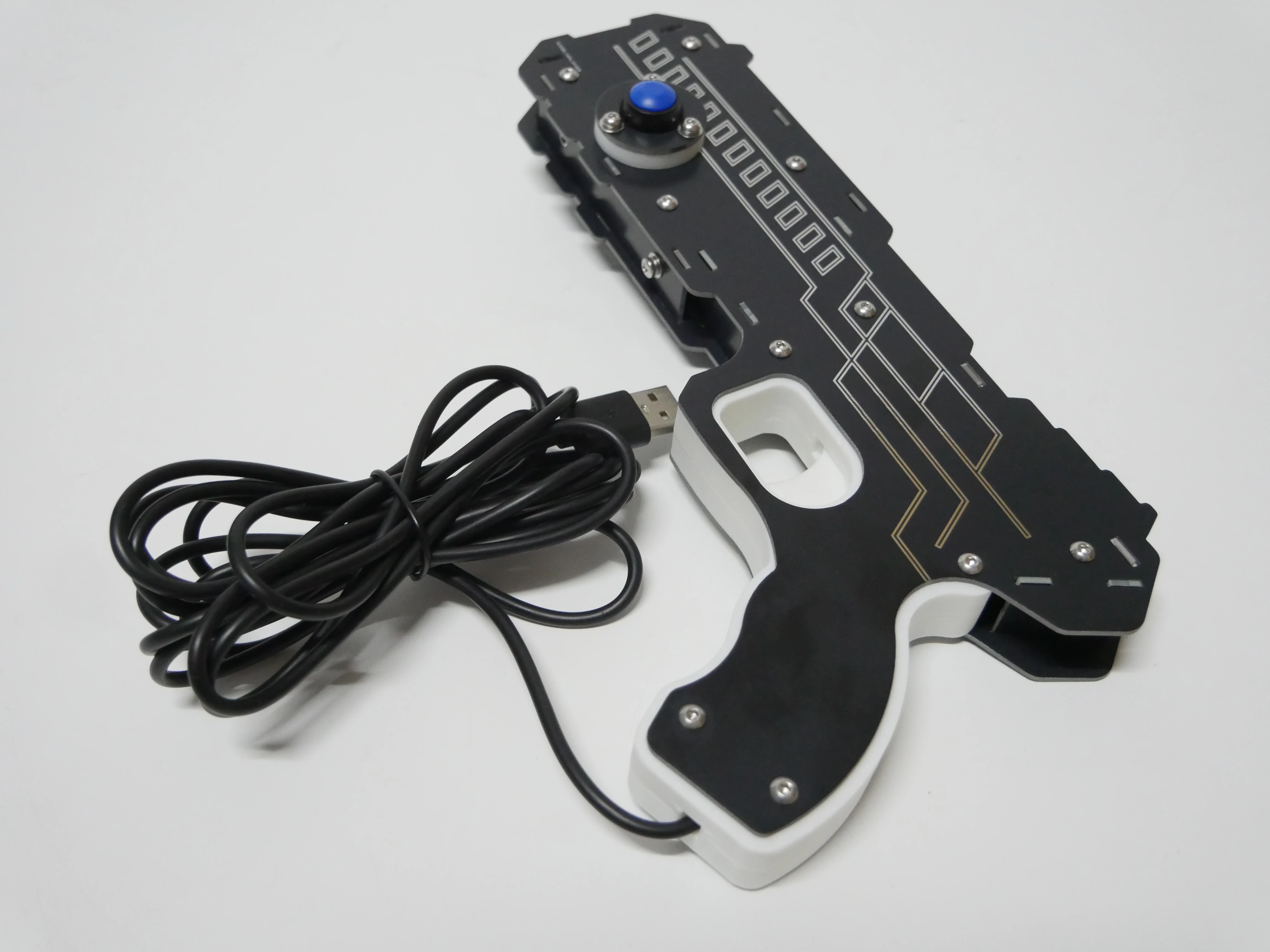 

Light Gun DIY Shooting Game Controller Accessories in Acrylic Shell Giving you Enough Freedom to Design Your own Light Gun PC