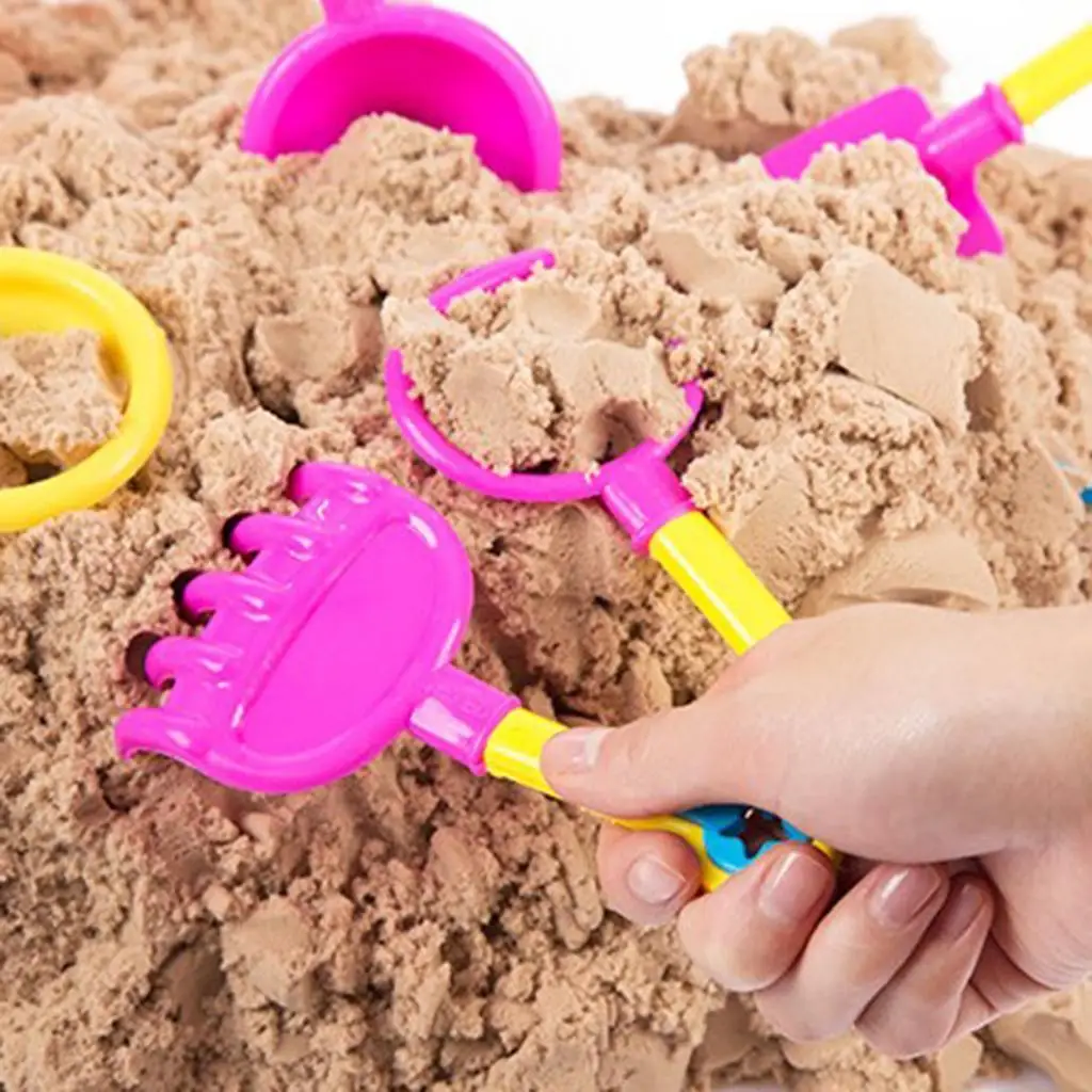 9pcs Kids Beach Toys Set INcluding Bucket Shovel Rake Watering Sprayer Tool Kits for Toddler Baby Boys and Girls
