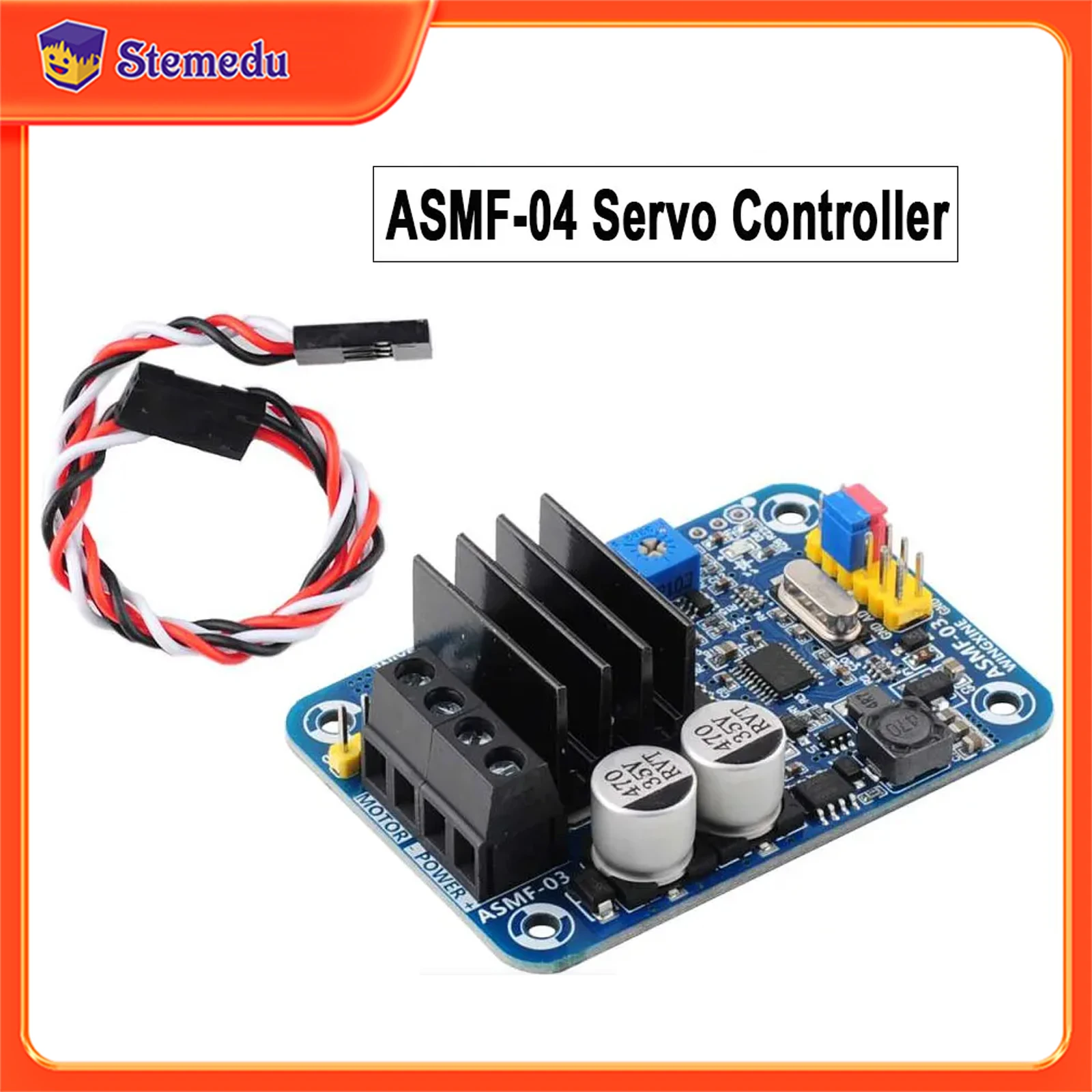 

ASMF-04 Single Channel High Torque 500Nm Controller for Robot High-torque Control DIY Servo (ASMF-03 Upgraded Version)