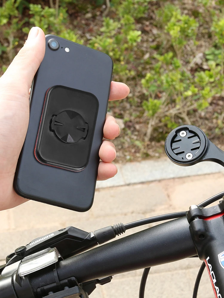 Bike Cellphone Back Buckle Universal Mobile Phone Sticky Mount Extender Mobile Phone Back Buckle Cycling Accessories for GARMIN