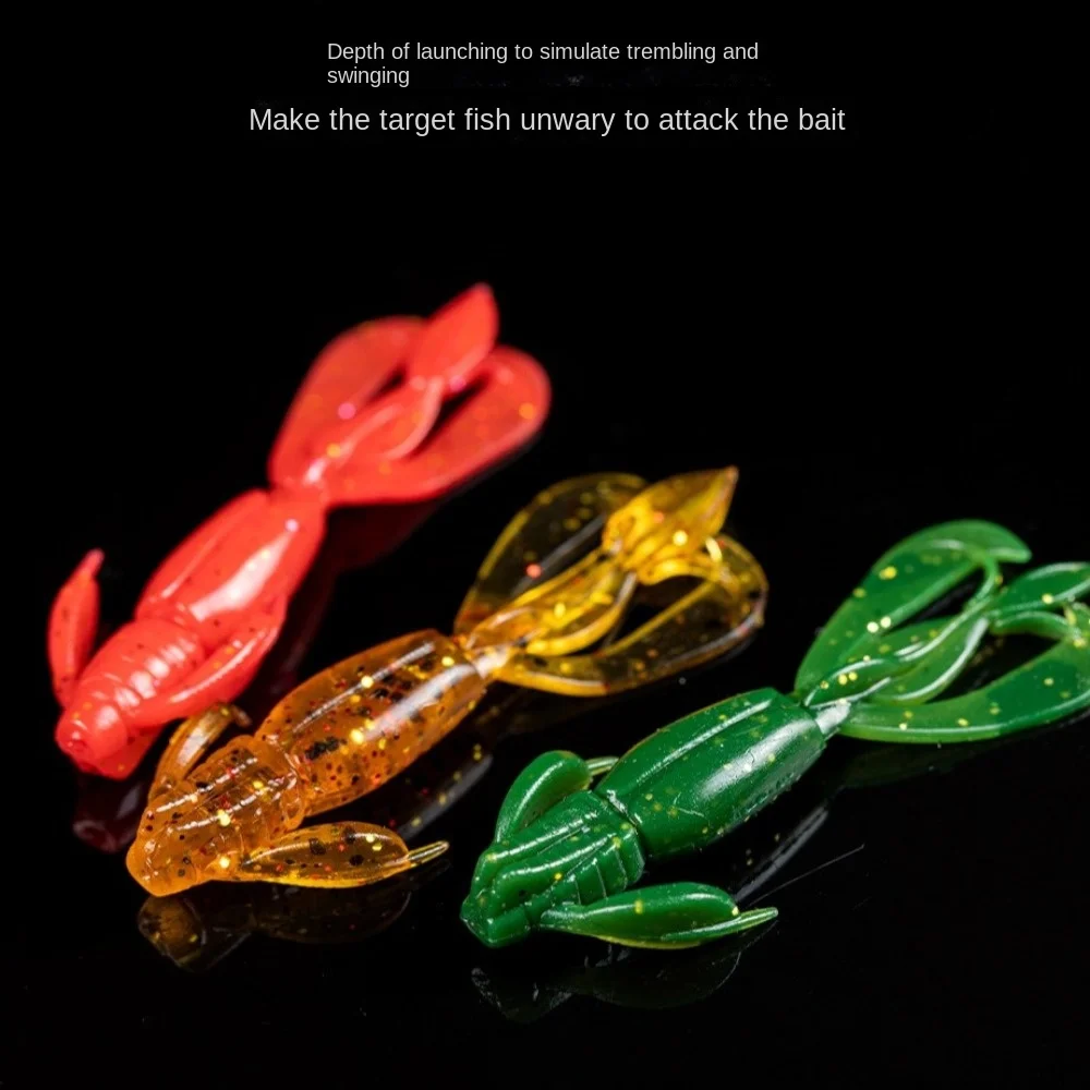 

15PCS Durable TPE Fishing Soft Lures 4cm/6cm Soft Fishing Jig Lure Minnow Floating Minnow Baits Ocean Rock Fishing