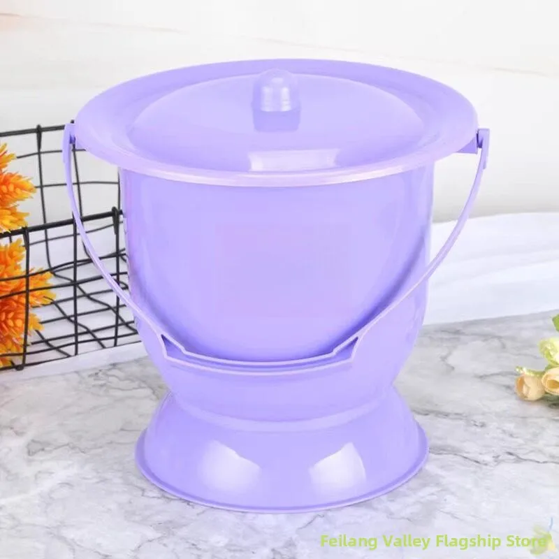 

Adult Nighttime Anti-Odor Urinal High-legged Female Urinal Bowl Home Bedroom Elderly Women's Urinal Pot Diarrhea Pan