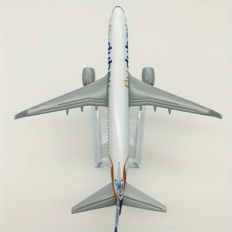 

Boeing 737 Collectible Model Airplane - 1pc Alloy & Plastic, No Power Needed - Ideal for Home Decor, Party Accent, and Unique Bi