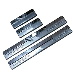 For Toyota RAV4 RAV 4 2014 2015 2016 2017 2018 Stainless Scuff Plate Door Sill Guard Pedal Protector Trim Car Styling Accessory