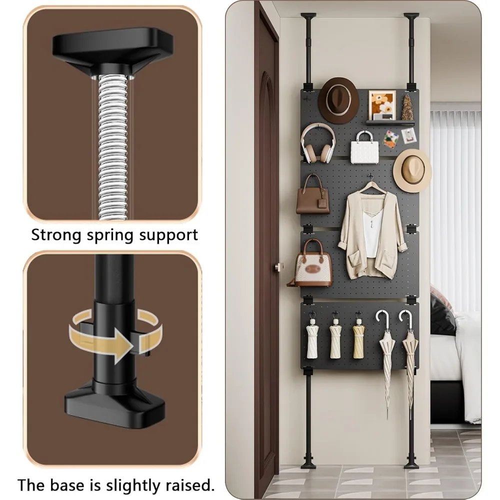 ระบบจัดเก็บของแบบแผ่นโลหะอเนกประสงค์สำหรับบ้าน ห้องงานฝีมือ โรงรถ และการจัดระเบียบห้องเด็ก