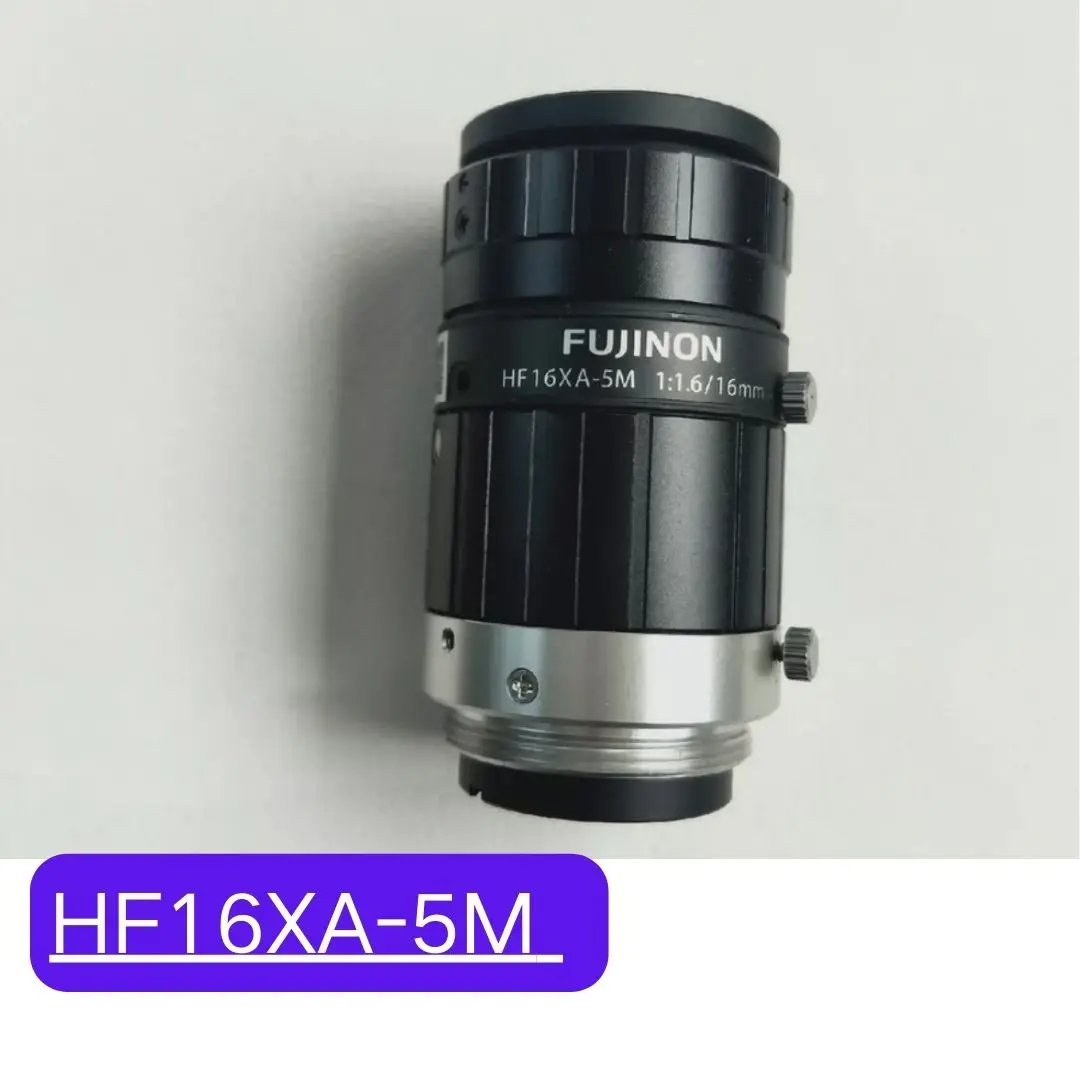 Used HF16XA-5M industrial lens C-port 5 million pixels Test OK Fast Shipping