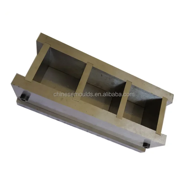 50mm Steel Three Gang Cement Test Cube Mould