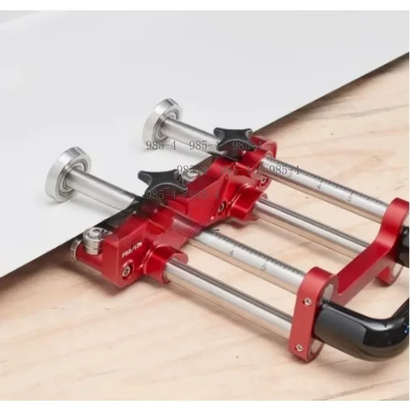 2-Station Roofing Tool Portable Hand Operated Metal Sheet Bending Roller with Folding Hemming