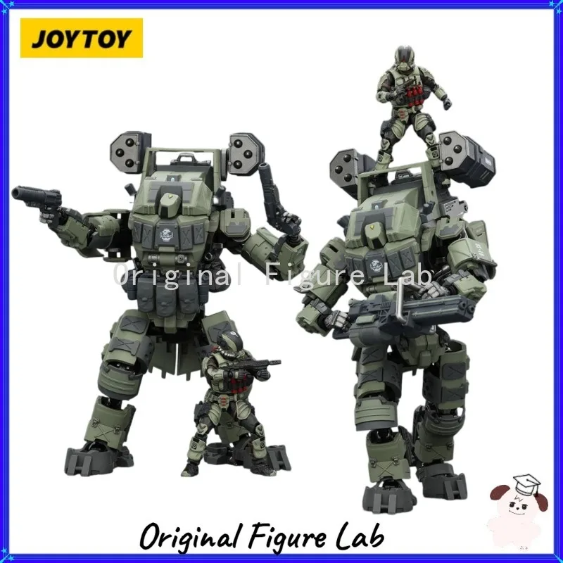 Original JOYTOY Dark Source APOC Series Iron Assault Fire Support Mech Steel Ride Corps Assaulter Marco Models Toys Gifts