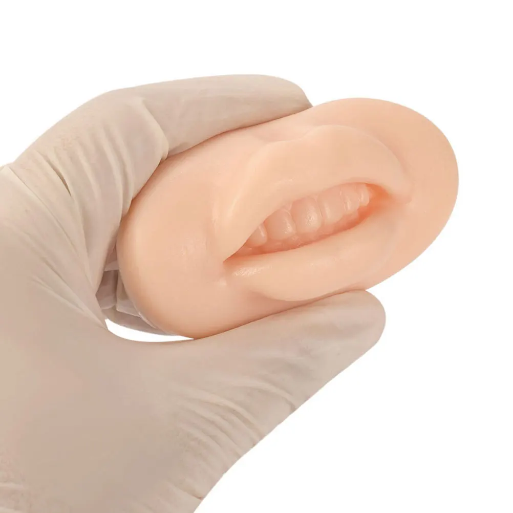 

Silicone Practice Lip Realistic 5D 3D Tattoos Training Mold For Piercing Fake Skin Elastic Smooth Insertion Portable Tattoo