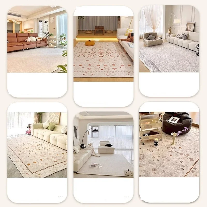 Exotic Style Rug Living Room Home Soft Bedroom Carpet Sofa Coffee Table Aesthetic Floor Mat Vintage Study Area Rug