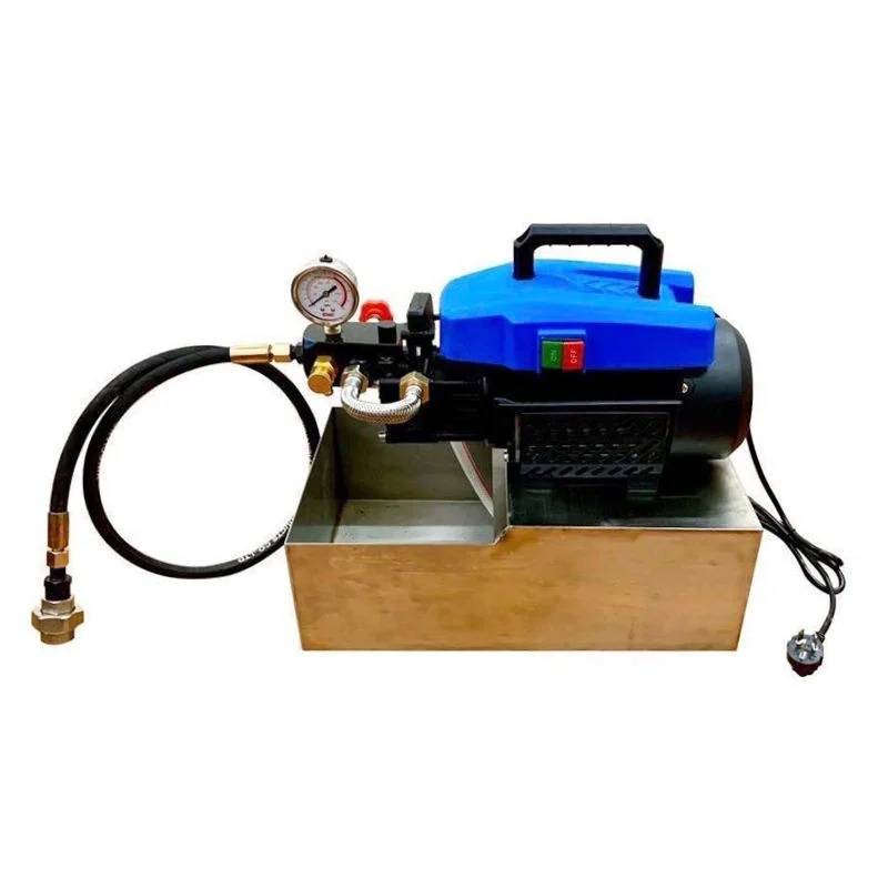 

Cylinder Electric Pressure Test Pump 2 In 1 Car Washer High Flow For Floor Heating Pipe Fire Hose Water Pressure Tester Portable