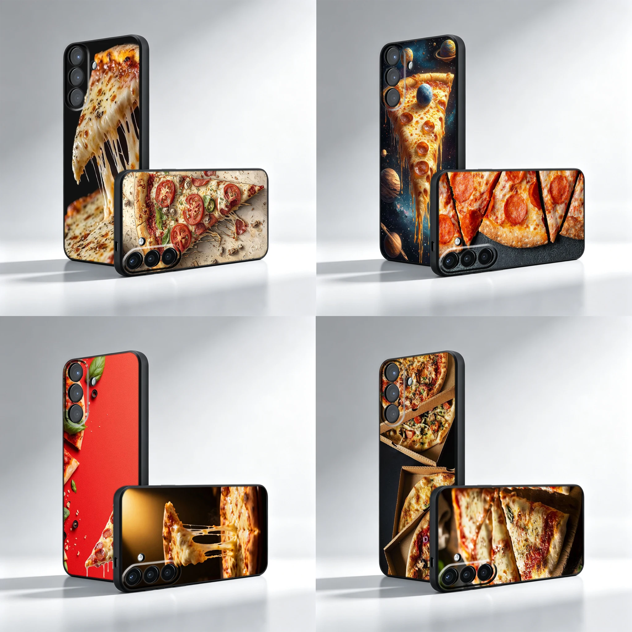 Pizza Looks Too Good Phone Case For Samsung A16 A26 A27 A37 A56 A57 A05S A06 A04S A55 A54 A35 A34 A25 A24 A15 A14 A71 A51 A50S A