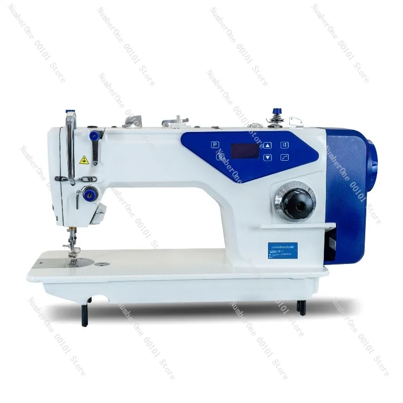 Direct Drive High Speed Industrial Lockstitch Sewing Machine Integrated Servo Motor Automatic Thread Trimmer Flat Bed Garment