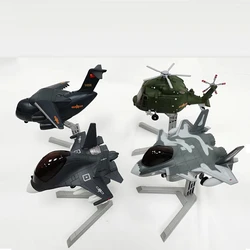 Q Versin J20 J16 Y20 Fighter Static Model Kits Assembly Model Building Kits For Adults Hobby DIY Q Versin J20 Fighter Aircraft