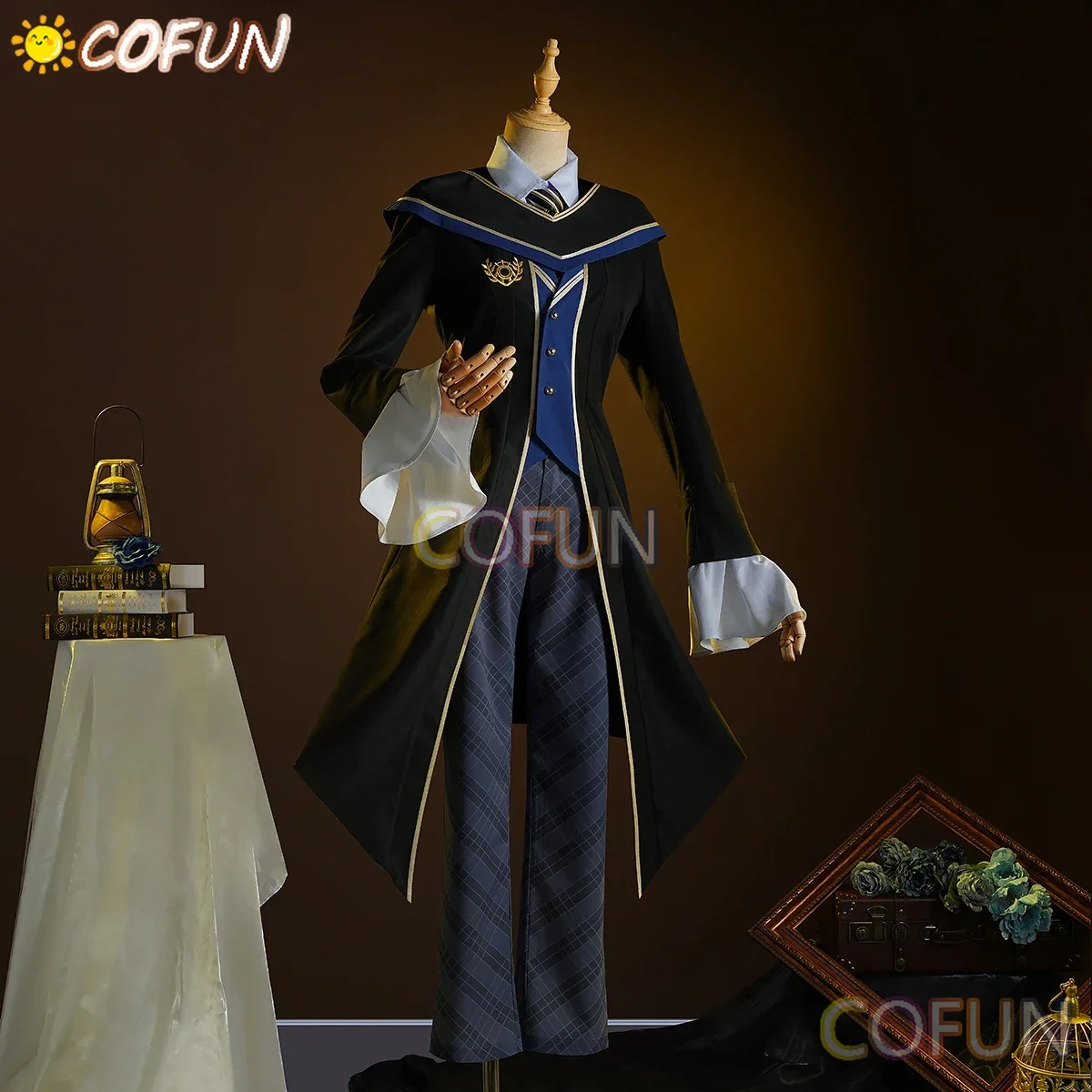 COFUN Joseph Desaulniers Cosplay Game Identity V Photographer Anime Men Fashion Uniform Ivory Tower Role Play Clothing Suit Film