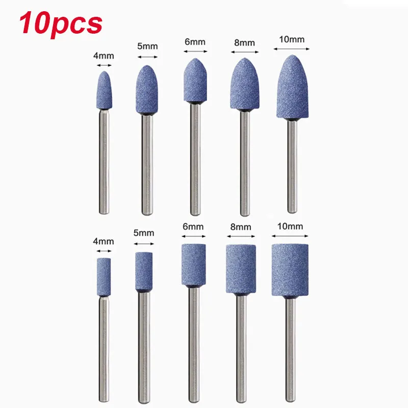 5/10pcs Polish Head Wheel Head Abrasive Mounted For Dremel Rotary Power Tools Electric Grinding Stone Wheel Dremel Accessories view 6