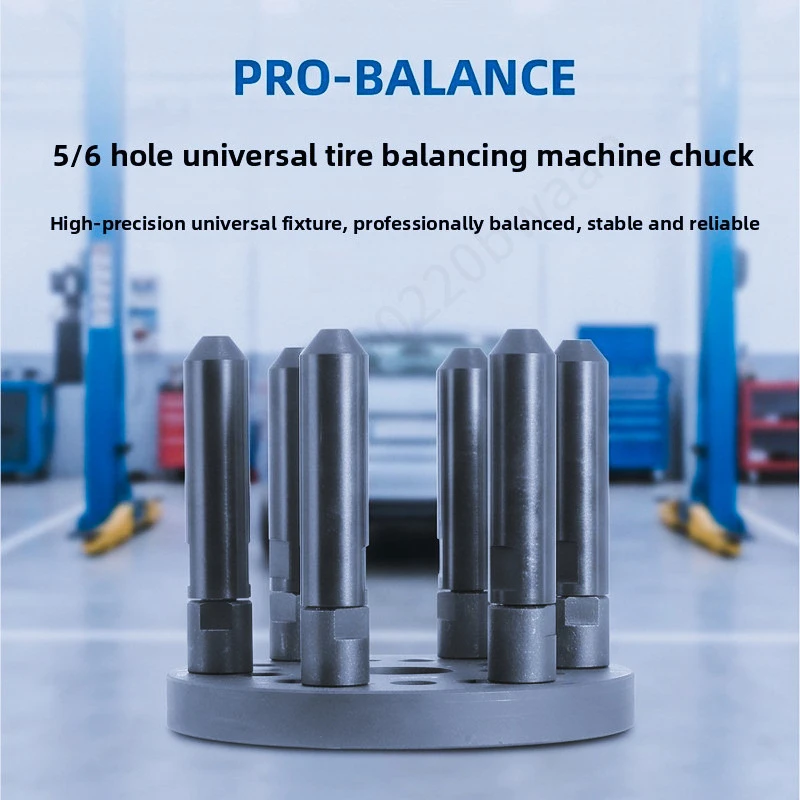 139.7 / 150mm Wheel Hub Balancer Clamp Jig Suitable for Hunter Hoffman Butler Corgi 5 / 6 hole hubs Tyre Balancing Machine