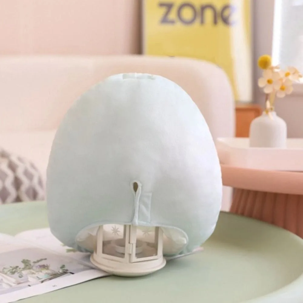 غطاء رأس بيضة البط القطيفة المتين، غطاء رأس قطيفة مضحك وفريد من نوعه، غطاء رأس كرتوني ناعم ومريح للحفلات التنكرية #2