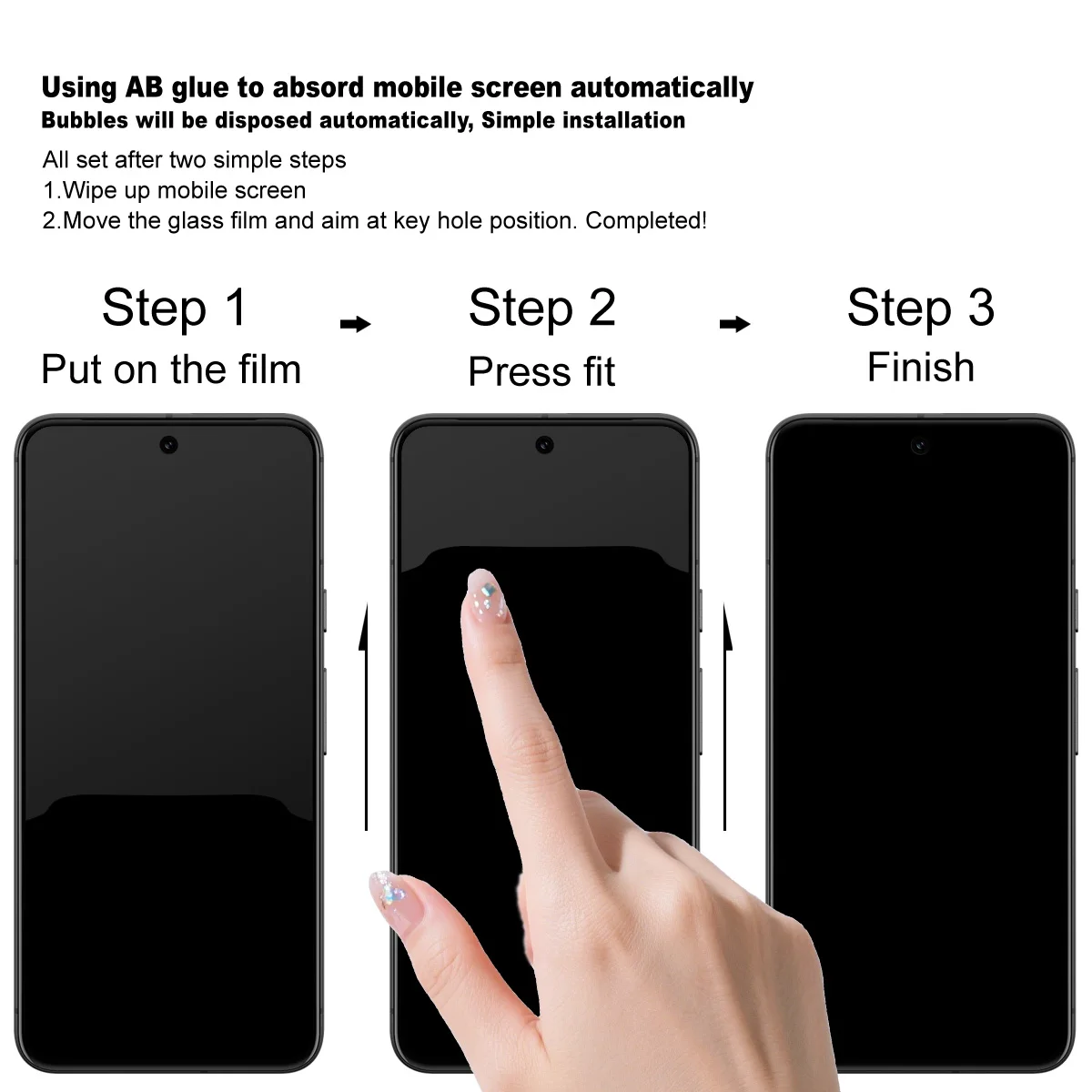 Tempered Glass for iQOO 15T 5G IMAK Pro+ Screen Protector Film Support Fingerprint