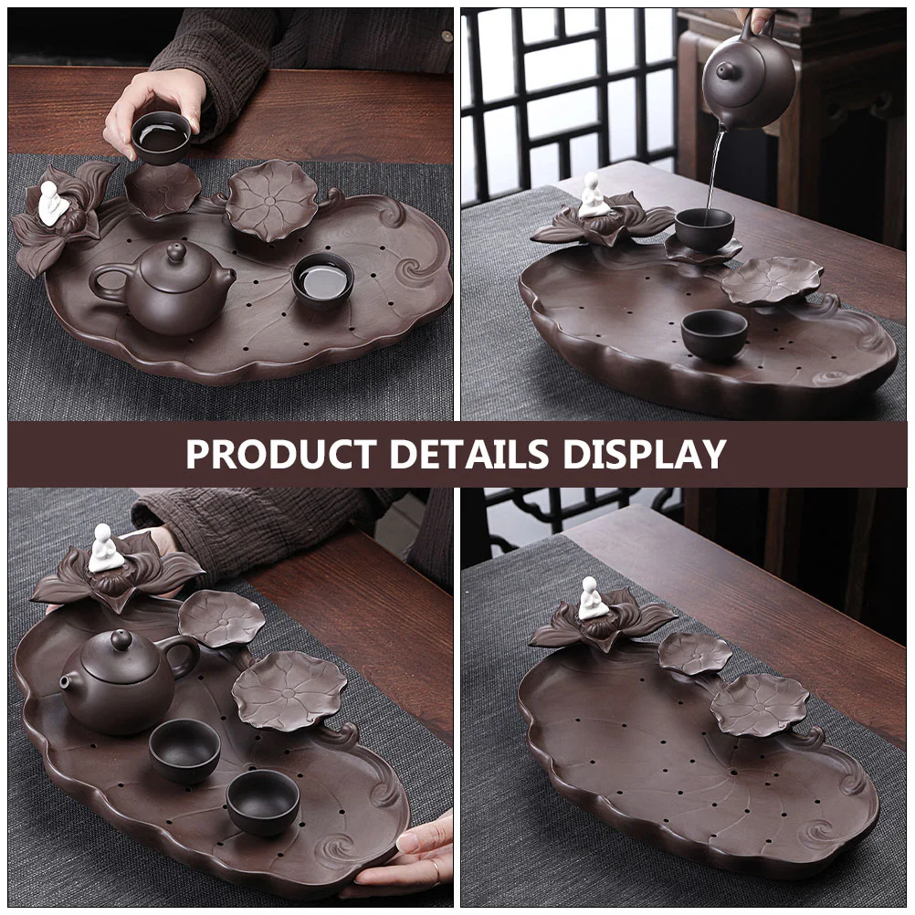 Travel Kettle Water Storage Tray Creative Tea Plate Soap Box Ceramic Coffee Serving