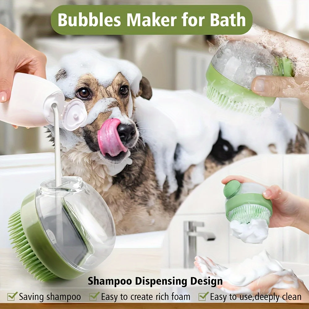 Silicone Pet Bath Brush 6